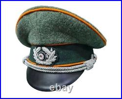 WWII German Army Infantry Officer's Visor Cap Schirmmütze Replica ALL SIZE