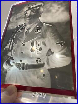 WWII German Army Officer Negative & Victor Lutze pamphlet Obergruppenführer