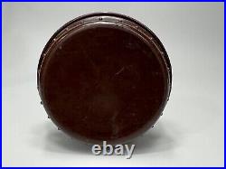 WWII German Army Officer's Brown Bakelite Field Fat Container Box withLid
