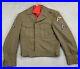 WWII Original Officers Jacket Vintage US Made Wool Ike Design 7th Army 1945 36R