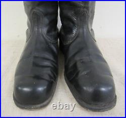 WWII Red Army Officer's Thin Leather High Boots. SIZE 8