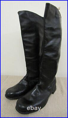 WWII Type Red Army Officer's Thin Leather High Boots. SIZE 12