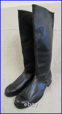 WWII Type Red Army Officer's Thin Leather High Boots. SIZE 13