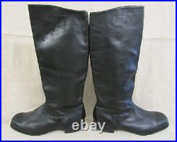 WWII Type Red Army Officer's Thin Leather High Boots. SIZE 13