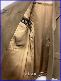 WWII U. S. Army Officer's Wool Jeep Coat Mackinaw Tailored NYC DEADSTOCK USAAF