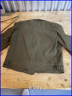 WWII US Army 4th Army IKE Eisenhower Officer Uniform EXCELLENT Colonel BJ Guin