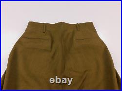 WWII US Army Cavalry Breeches size 34 x 26 Riding Pants Wool Uniform WW2 Officer