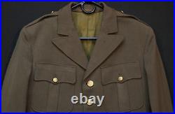 WWII US Army Corps of Engineers Officers Class A Uniform Coat'Essayon' Buttons