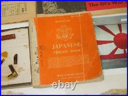 WWII US Army Officer 396th Infantry Regt. Japanese Souvenir Bringback Group