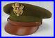 WWII US Army military uniform dress jacket visor cap Luxenberg Officer hat named