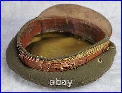 WWII US Army military uniform dress visor cap theater made Officer hat australia