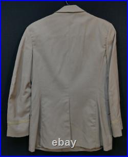 WWII USAAF Khaki Army Officers Uniform Coat'Goldstein Migel Waco' Texas Wool