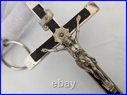 WWII WW2 DRGM German Army Wehrmacht Officer Pectoral Cross Skull Pendant? H51