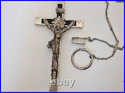 WWII WW2 DRGM German Army Wehrmacht Officer Pectoral Cross Skull Pendant? T40