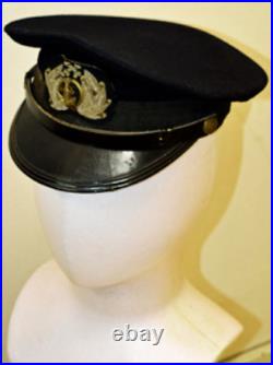 WWII ww2 Japanese Army antique Naval Prison Officer Equivalent Cap
