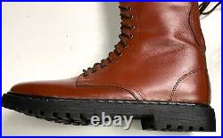 Wwi Wwii Us Army Officer Knee High Combat Field Boots-size 12