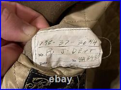 Wwii Us Army Officers' Wool Jeep Mackinaw Coat Bin#s2f
